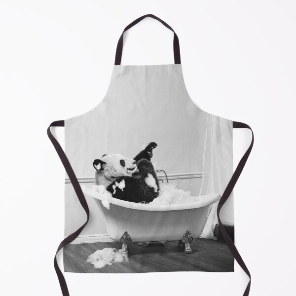Item preview, Panda in bathtub designed and sold by SurfolioPrints.