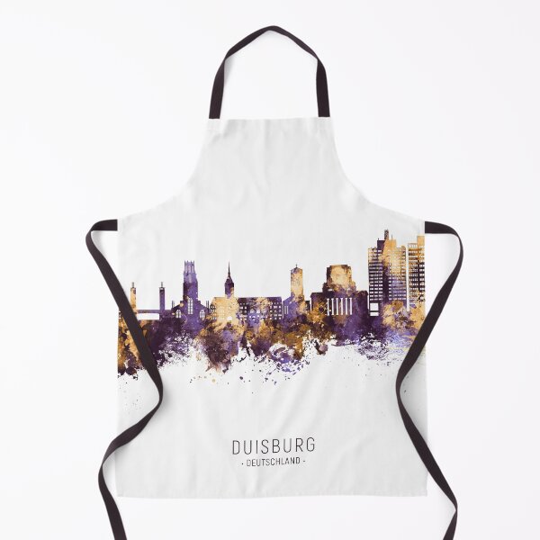 Item preview, Duisburg Germany Skyline designed and sold by ArtPrints.