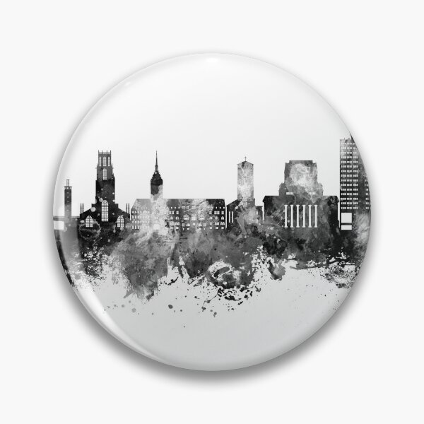 Item preview, Duisburg Germany Skyline designed and sold by ArtPrints.
