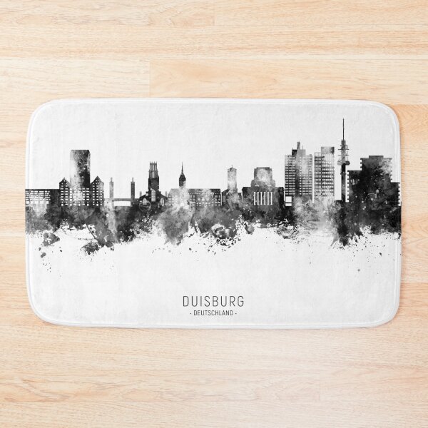 Item preview, Duisburg Germany Skyline designed and sold by ArtPrints.