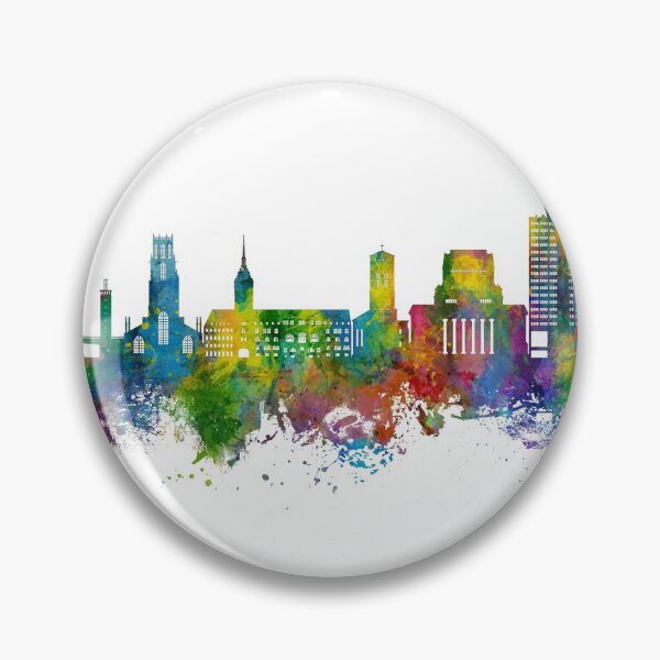 Item preview, Duisburg Germany Skyline designed and sold by ArtPrints.