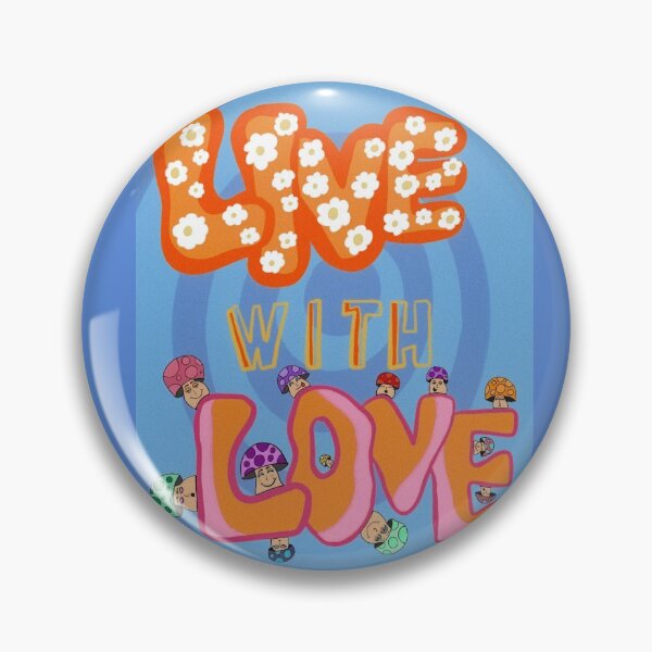 Item preview, Live With Love - BLUE designed and sold by Haylee Salopek.