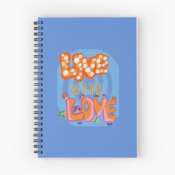 Item preview, Live With Love - BLUE  designed and sold by Haylee Salopek.