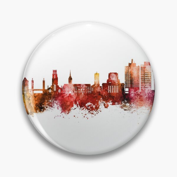 Item preview, Duisburg Germany Skyline designed and sold by ArtPrints.