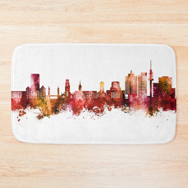 Item preview, Duisburg Germany Skyline designed and sold by ArtPrints.