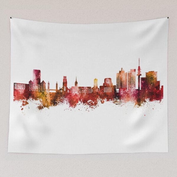 Item preview, Duisburg Germany Skyline designed and sold by ArtPrints.