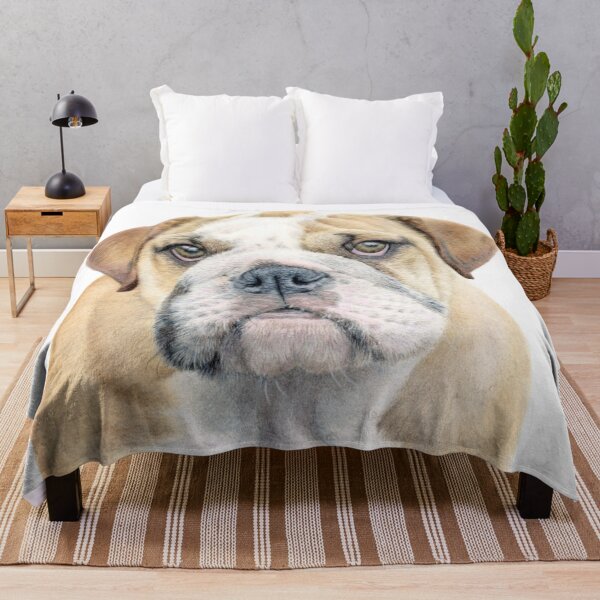Item preview, Cute English Bulldog Artwork designed and sold by Artz-by-Karlene.