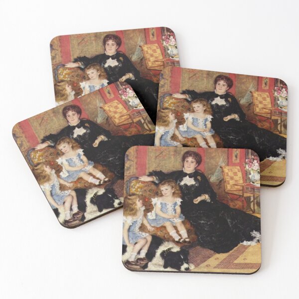Aperçu de l'œuvre Madame Charpentier et ses enfants - 1878 - Pierre-Auguste Renoir créée et vendue par TemporaryArt.