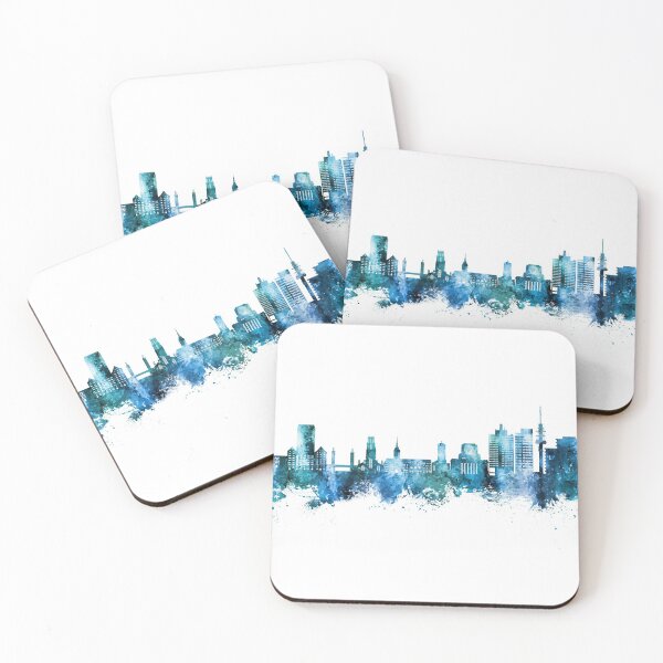 Item preview, Duisburg Germany Skyline designed and sold by ArtPrints.