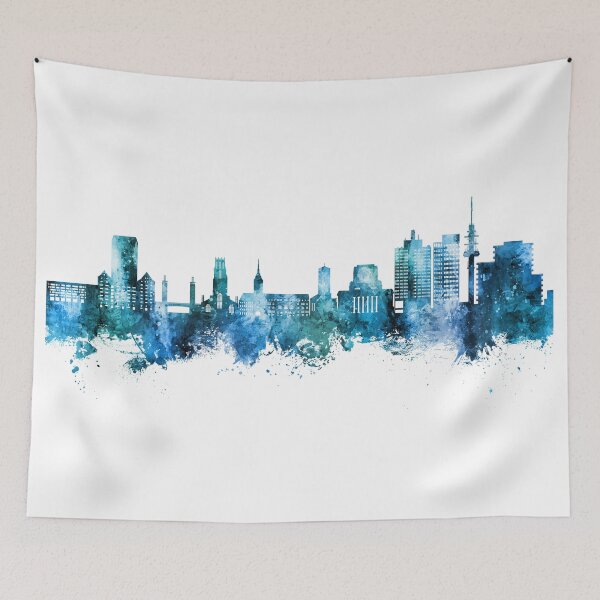Item preview, Duisburg Germany Skyline designed and sold by ArtPrints.