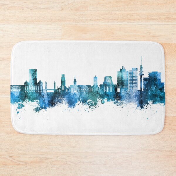 Item preview, Duisburg Germany Skyline designed and sold by ArtPrints.