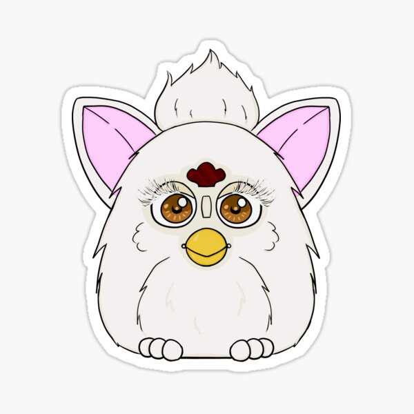 Vista previa del artículo con la obra «Bola de nieve Furby», diseñado y vendido por aiphos-choco.