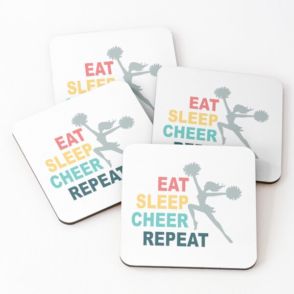 Item preview, Eat Sleep Cheer Repeat designed and sold by CGraphic.