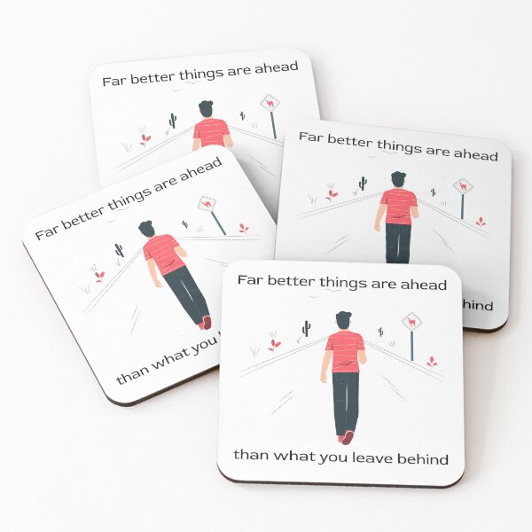 Item preview, Far Better Things are Ahead than What you Leave Behind | Inspirational | Quote designed and sold by InspirePower1.