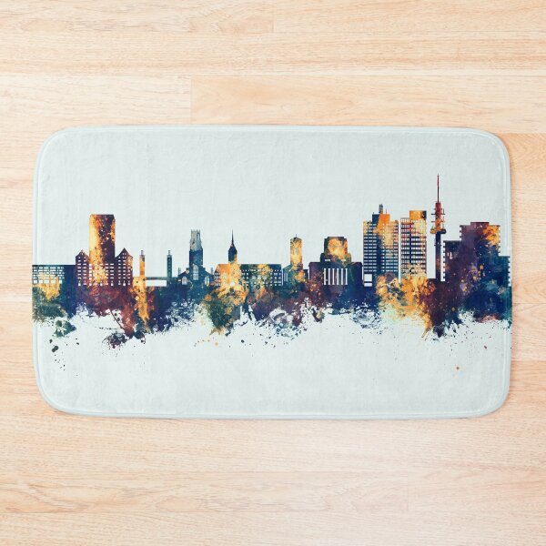Item preview, Duisburg Germany Skyline designed and sold by ArtPrints.