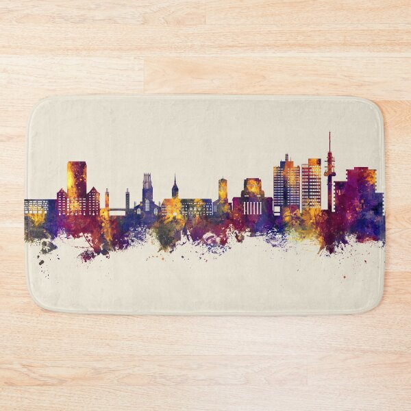 Item preview, Duisburg Germany Skyline designed and sold by ArtPrints.