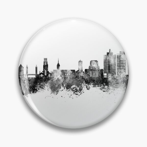 Item preview, Duisburg Germany Skyline designed and sold by ArtPrints.