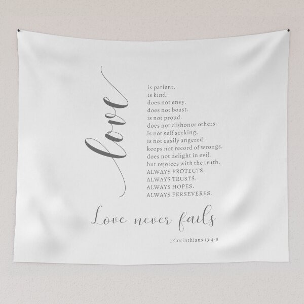 Item preview, 1 Corinthians 13 designed and sold by SpeakHope.