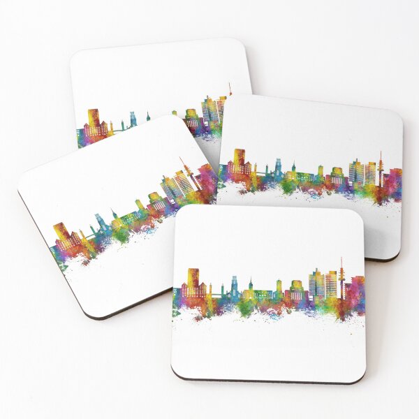 Item preview, Duisburg Germany Skyline designed and sold by ArtPrints.