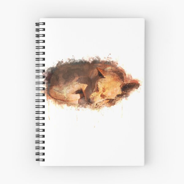 Item preview, Ink creative sleeping puppy designed and sold by Nava Sophia.