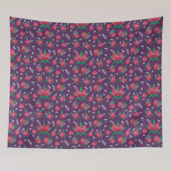 Item preview, Pink on purple designed and sold by Lilac Blooms Designs.