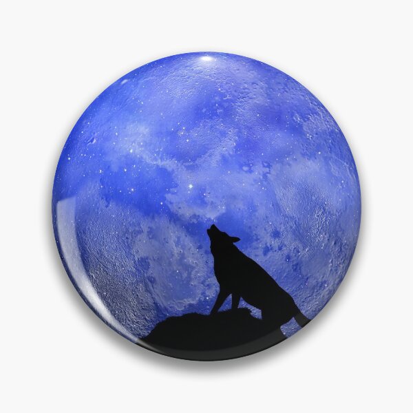 Item preview, Wolf Howling against moon designed and sold by DopeDesign111.