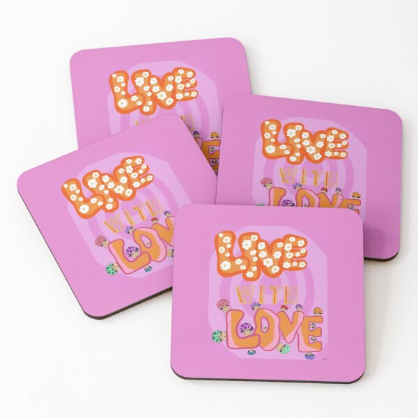 Item preview, Live With Love - PINK  designed and sold by Haylee Salopek.