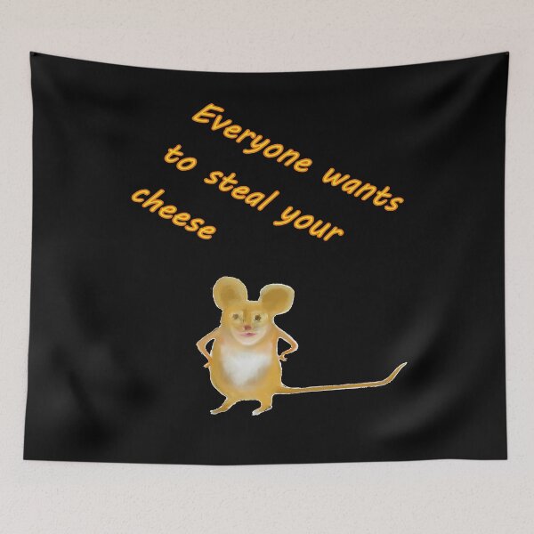 Item preview, Steal my cheese? designed and sold by CottagePop.