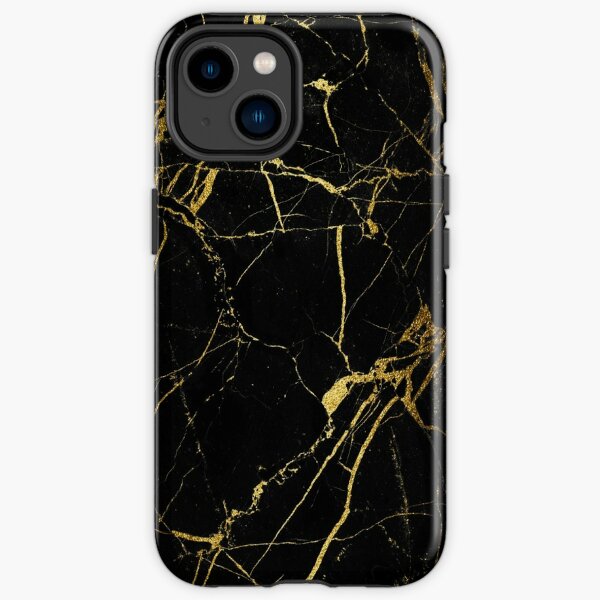 Black and Gold Marble iPhone Case iPhone Tough Case