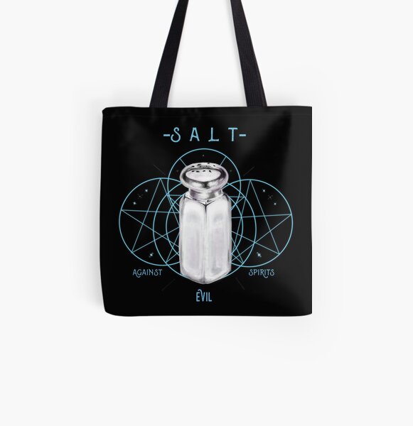 Salt Against Evil Spirits All Over Print Tote Bag