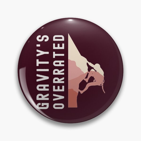 Artikelvorschau, Gravitys Überbewertetes Klettern Bouldern Alpinist Design entworfen und verkauft von justjonboy.