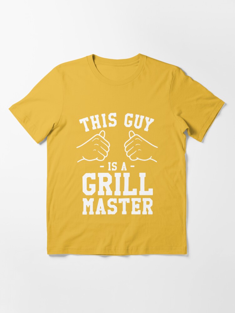 This Guy Is A Grill Master BBQ Dad Gift Ideas For Men Father_s Day Camping  Gifts Outdoor Mens Tee bbq Essential T-Shirt for Sale by JohnKJon