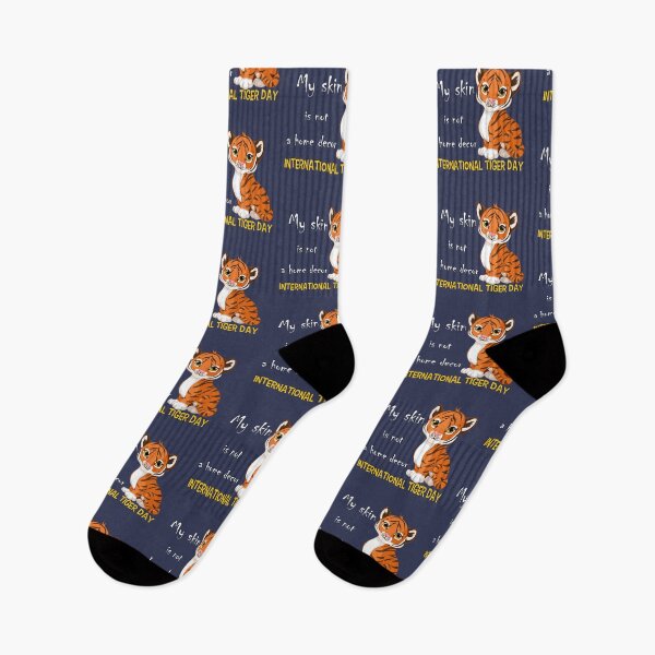 Item preview, My skin is not a home decor, International Tiger Day, July 29th, Awesome gift for your friends and family designed and sold by abdelhak2005.