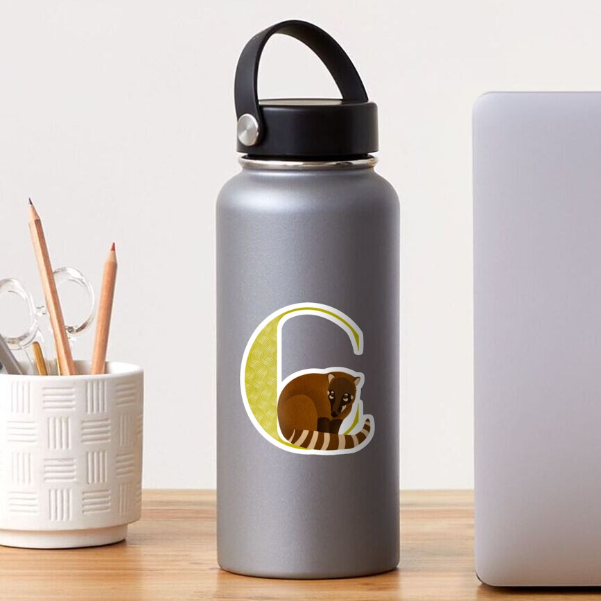 C is for coati Sticker