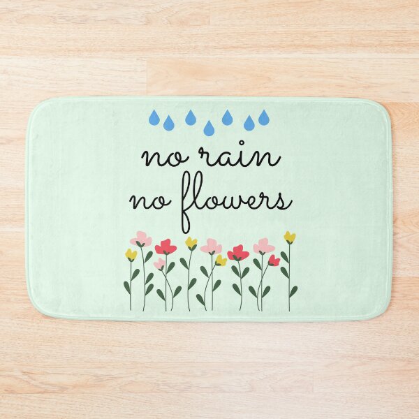Item preview, No Rain No Flowers designed and sold by Mint-Rose.