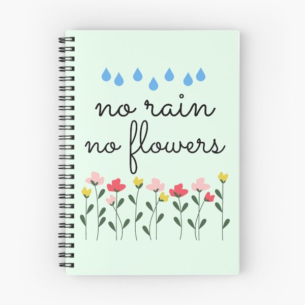 Item preview, No Rain No Flowers designed and sold by Mint-Rose.