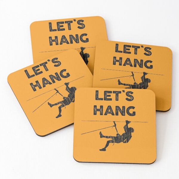 Item preview, Lets Hang Climbing Bouldering Alpinist Design designed and sold by justjonboy.