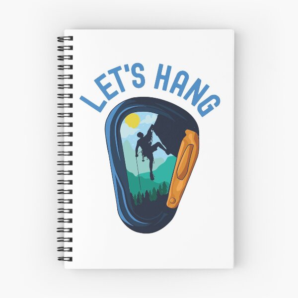 Item preview, Lets Hang Climbing Bouldering Alpinist Design designed and sold by justjonboy.