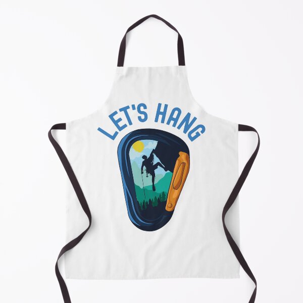 Item preview, Lets Hang Climbing Bouldering Alpinist Design designed and sold by justjonboy.