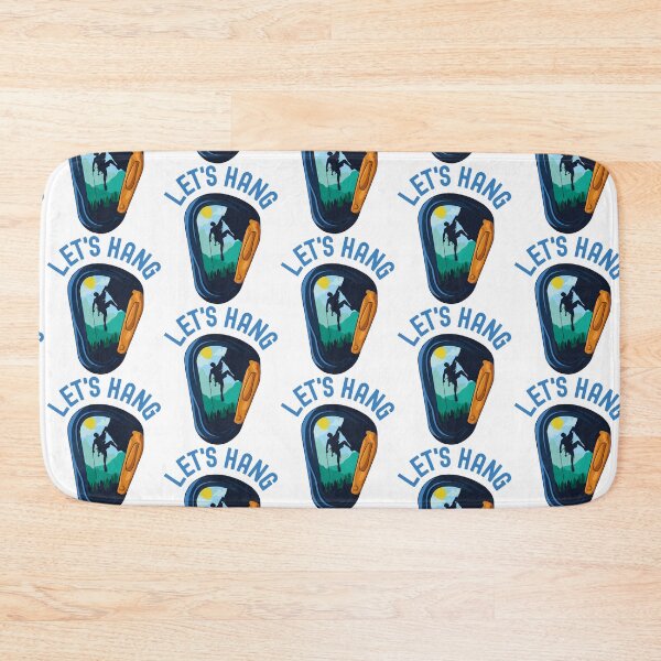 Item preview, Lets Hang Climbing Bouldering Alpinist Design designed and sold by justjonboy.