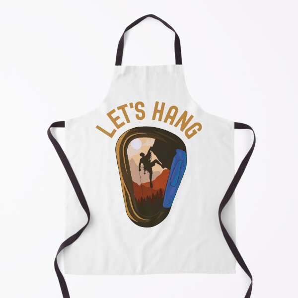 Item preview, Lets Hang Climbing Bouldering Alpinist Design designed and sold by justjonboy.