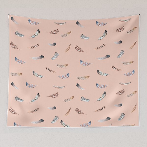 Item preview, Apricot Feathers designed and sold by Susan Link.