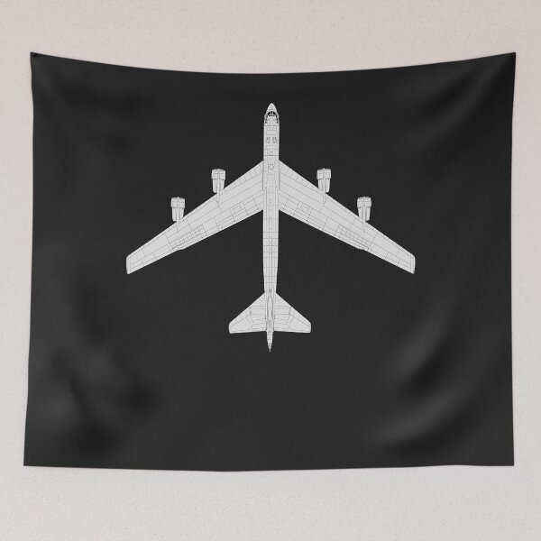 Item preview, Boeing B-52 Stratofortress Essential T-Shirt.png designed and sold by BobbyStrahan.