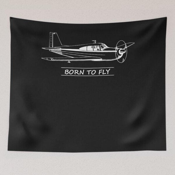 Item preview, BORN TO FLY - single Classic T-Shirt.png designed and sold by BobbyStrahan.