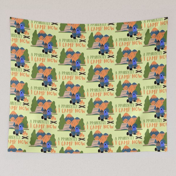 Item preview,   Apparently I Camp Now designed and sold by Eman4design.