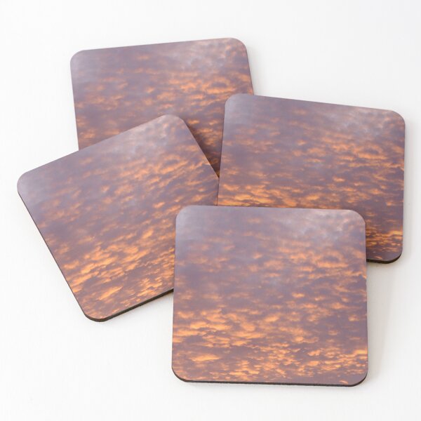 Item preview, Warm Sunset Yellow and Purple Clouds designed and sold by MarDelgado.