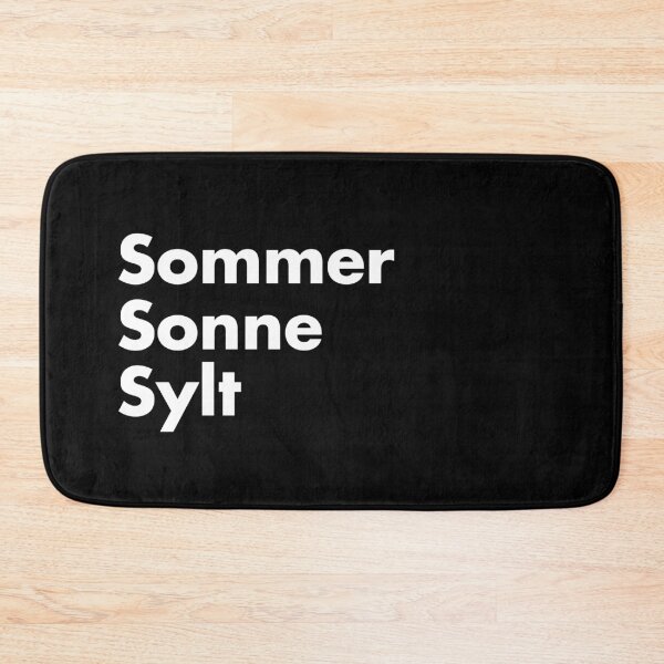 Item preview, Summer sun Sylt (white) designed and sold by NautilusMare.