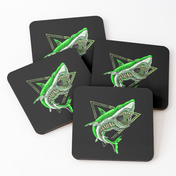 Item preview, Zombie Shark Cute - Green shark designed and sold by Cool Store.