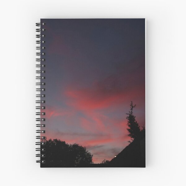 Item preview, Pink Clouds Sunset Sky Silhouette designed and sold by MarDelgado.