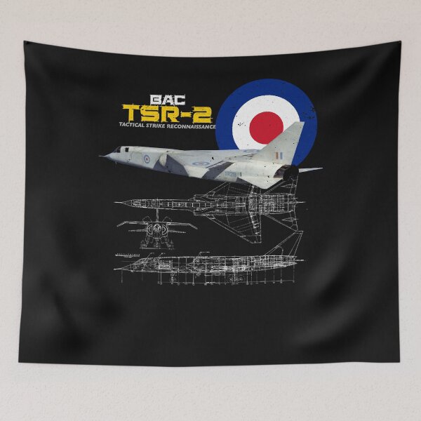 Item preview, British BAC TSR-2 Premium T-Shirt.png designed and sold by BobbyStrahan.
